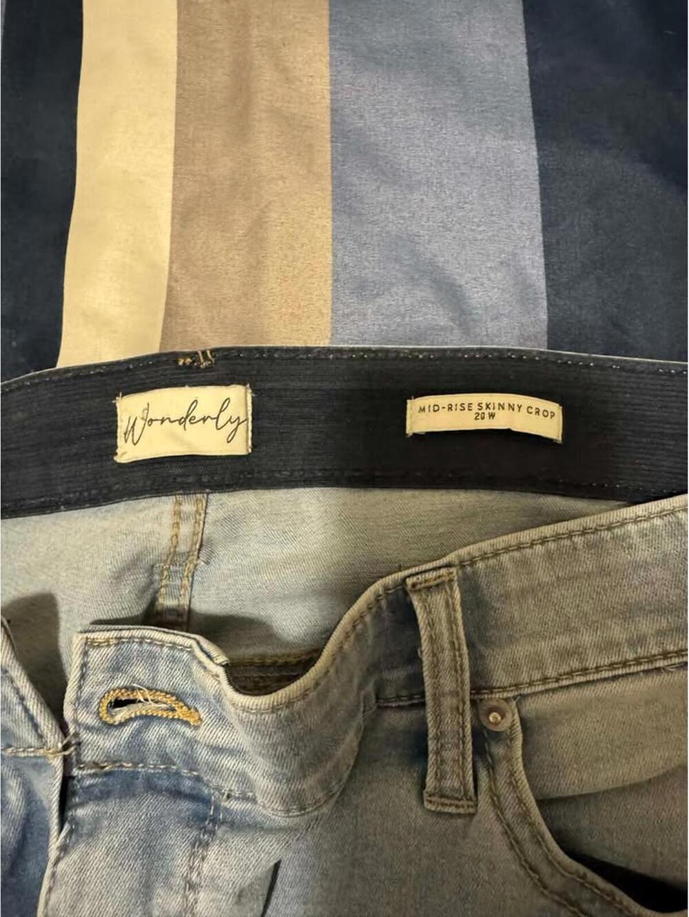 Women's Size 20W Wonderly Jeans - Picture 2 of 2